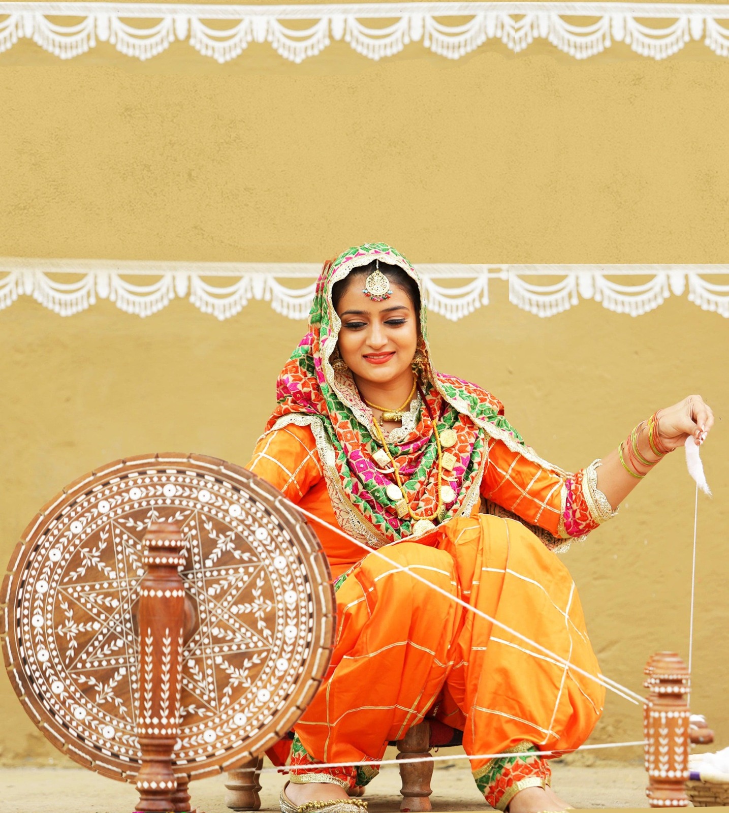 sadda pind charkha