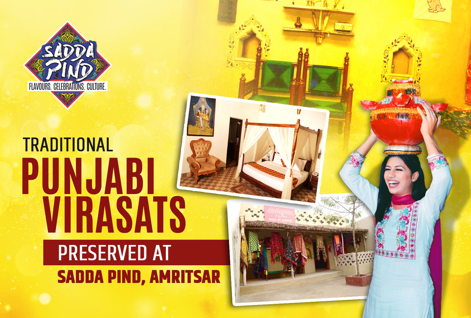 50+ Traditional Punjabi Virasats Preserved at Sadda Pind, Amritsar
