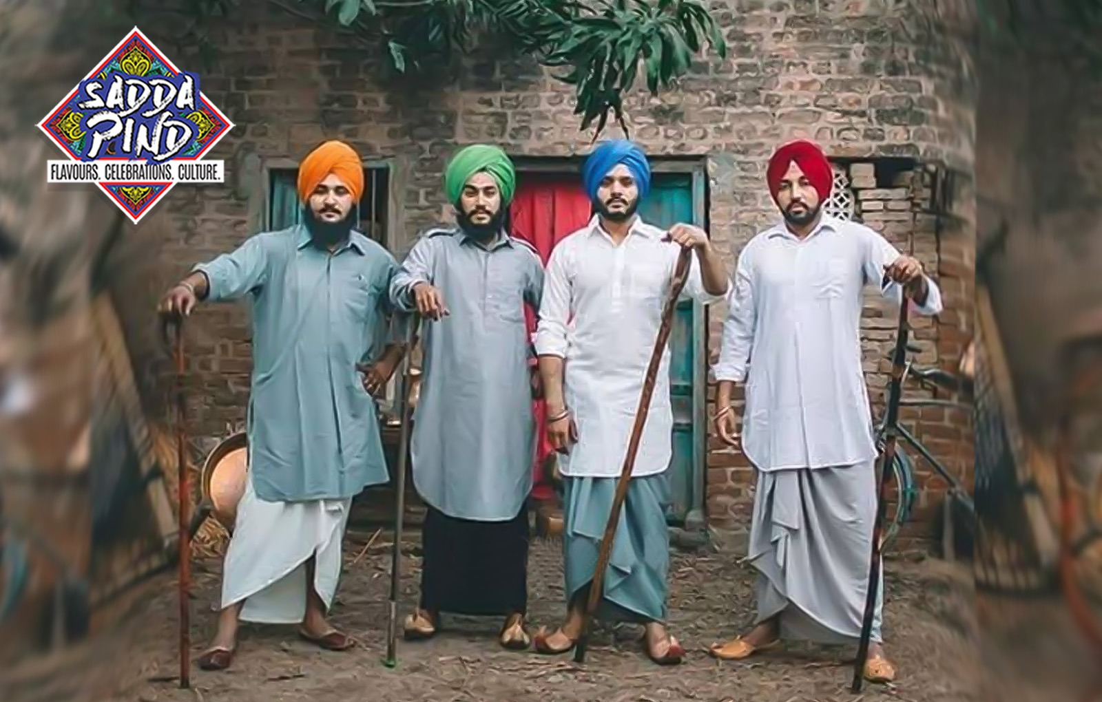 Check out the Traditional Dress of Punjab at Sadda Pind